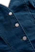 Women’s Halter Denim Mini Dress – Modern Edge & Timeless Appeal