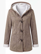 Women’s Hooded Toggle Front Coat