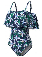 Women’s Off-Shoulder Ruffle With Straps One-Piece Swimsuit