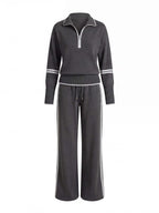 Women’s Quarter-Zip Knit Lounge Set