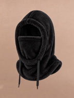Women’s Plush Face-Cover Hood