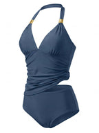 Women’s Halter Tankini Bikini Set