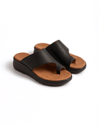 Women’s Platform Slide Sandals- Toe-Loop