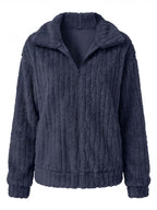 Women’s Plush Fleece Zip-Up Jacket