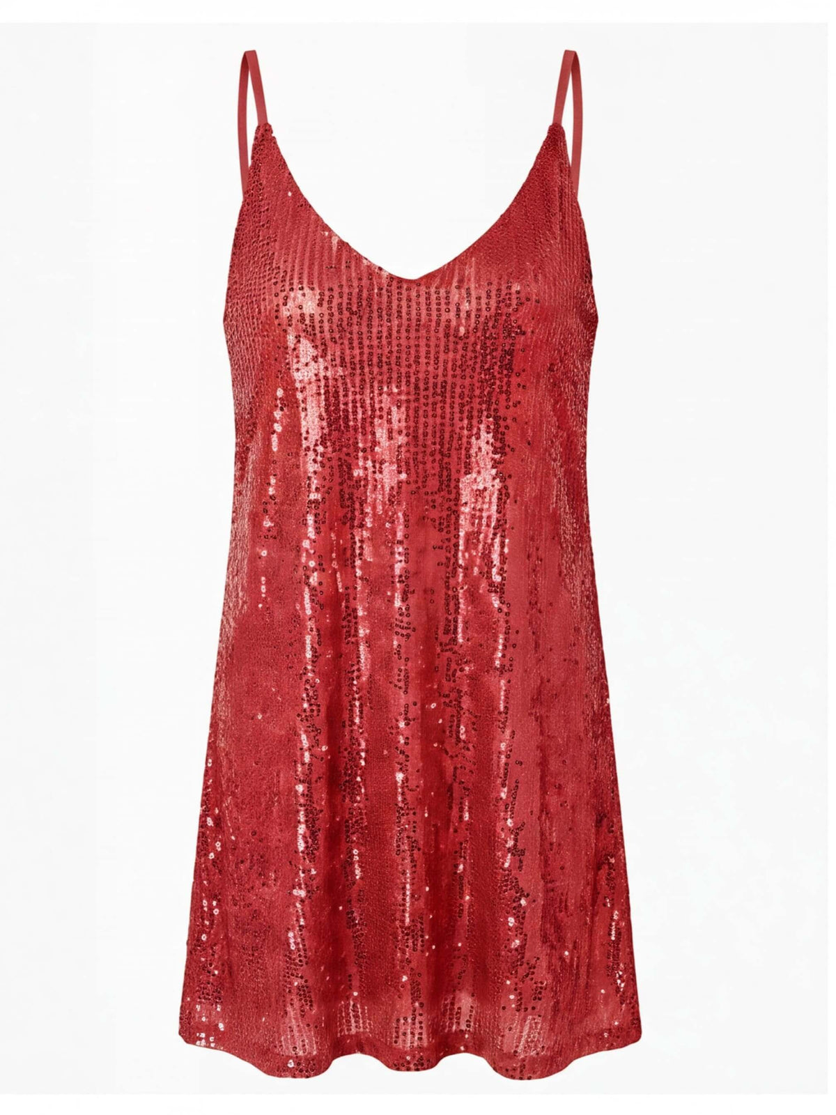 Women’s Sequin V-Neck Mini Party Dress