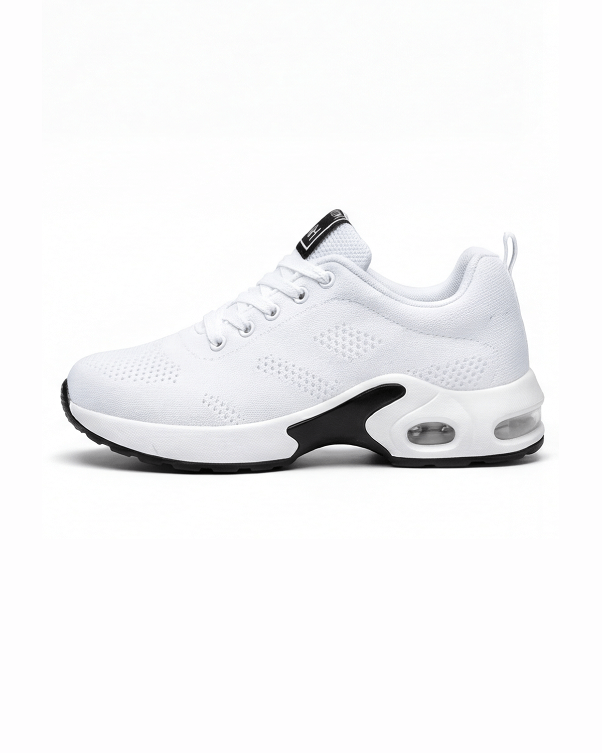 Women’s Breathable Casual Sneakers- Knit Lace-Up