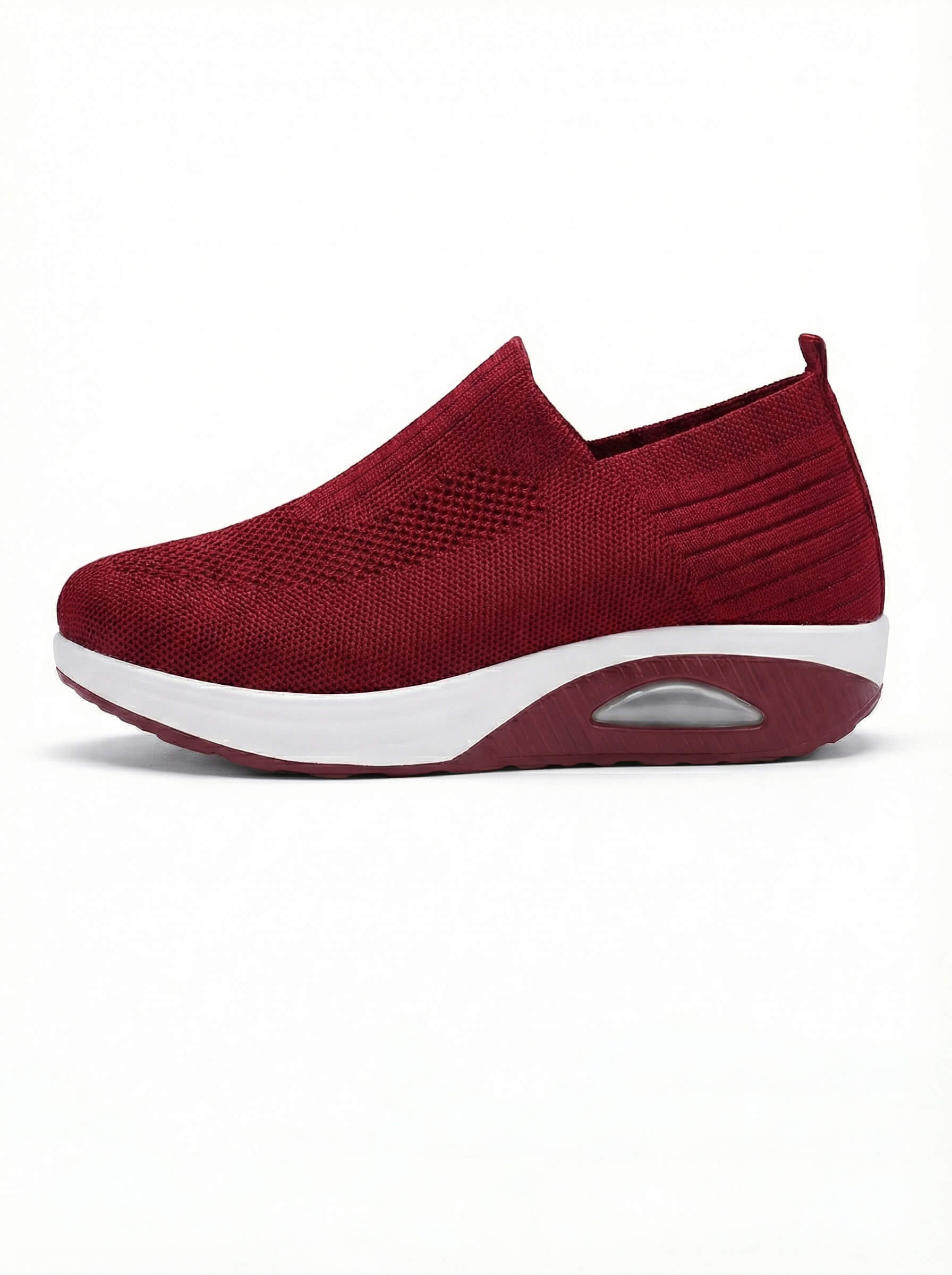 Women’s Wedge Knit Sneakers- Slip On