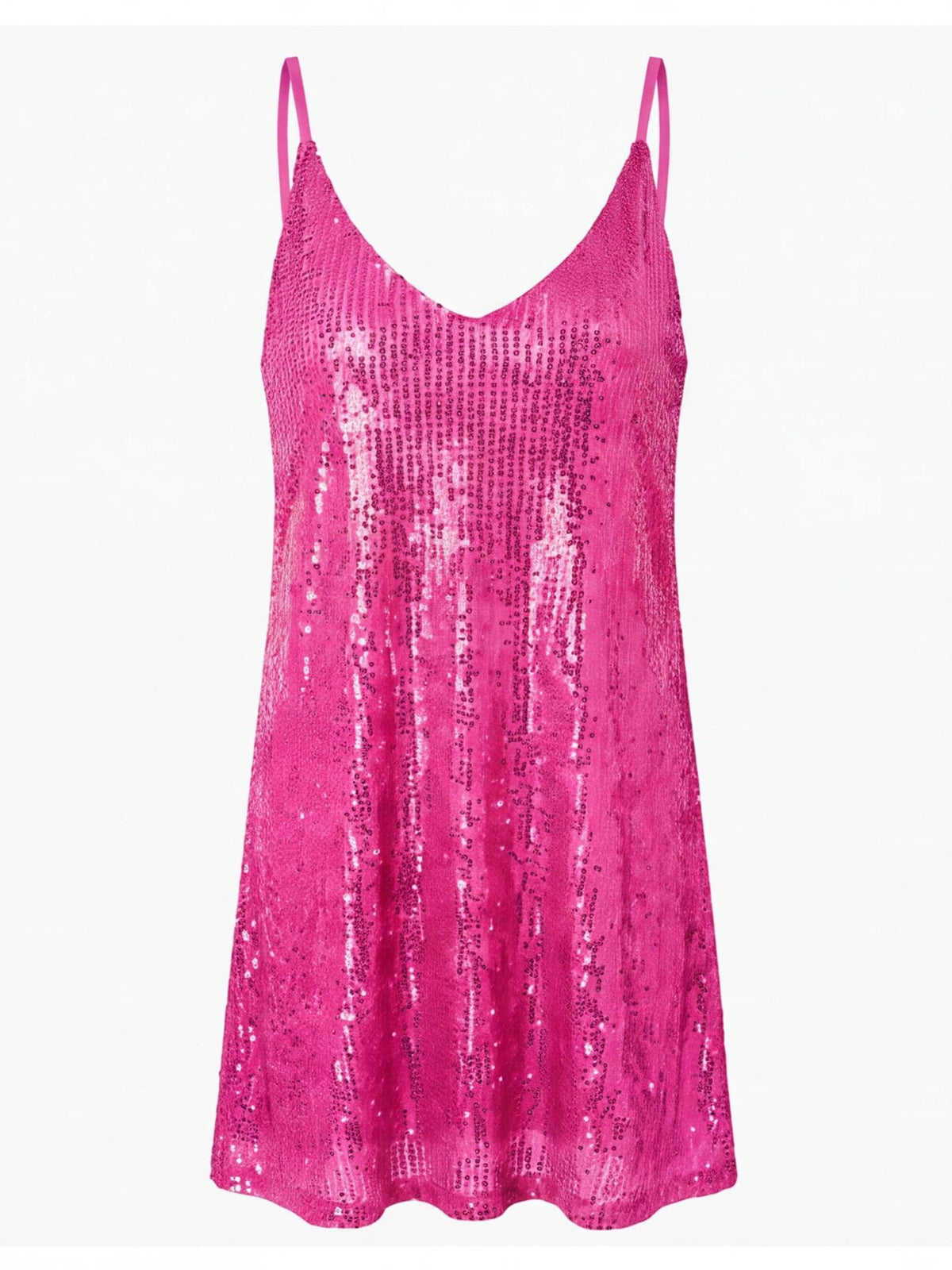 Women’s Sequin V-Neck Mini Party Dress
