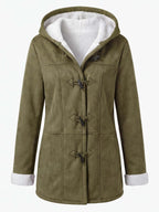 Women’s Hooded Toggle Front Coat
