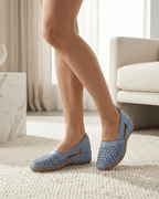 Women’s Slingback Perforated Flats