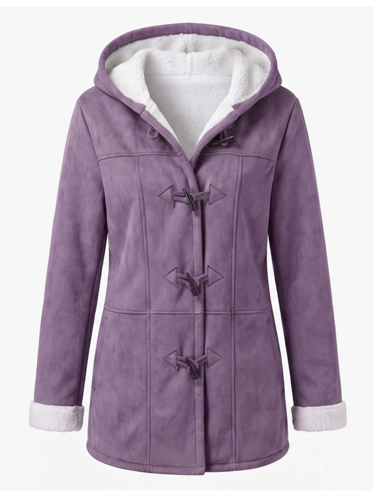 Women’s Hooded Toggle Front Coat