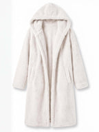 Women’s Hooded Faux Fur Long Coat