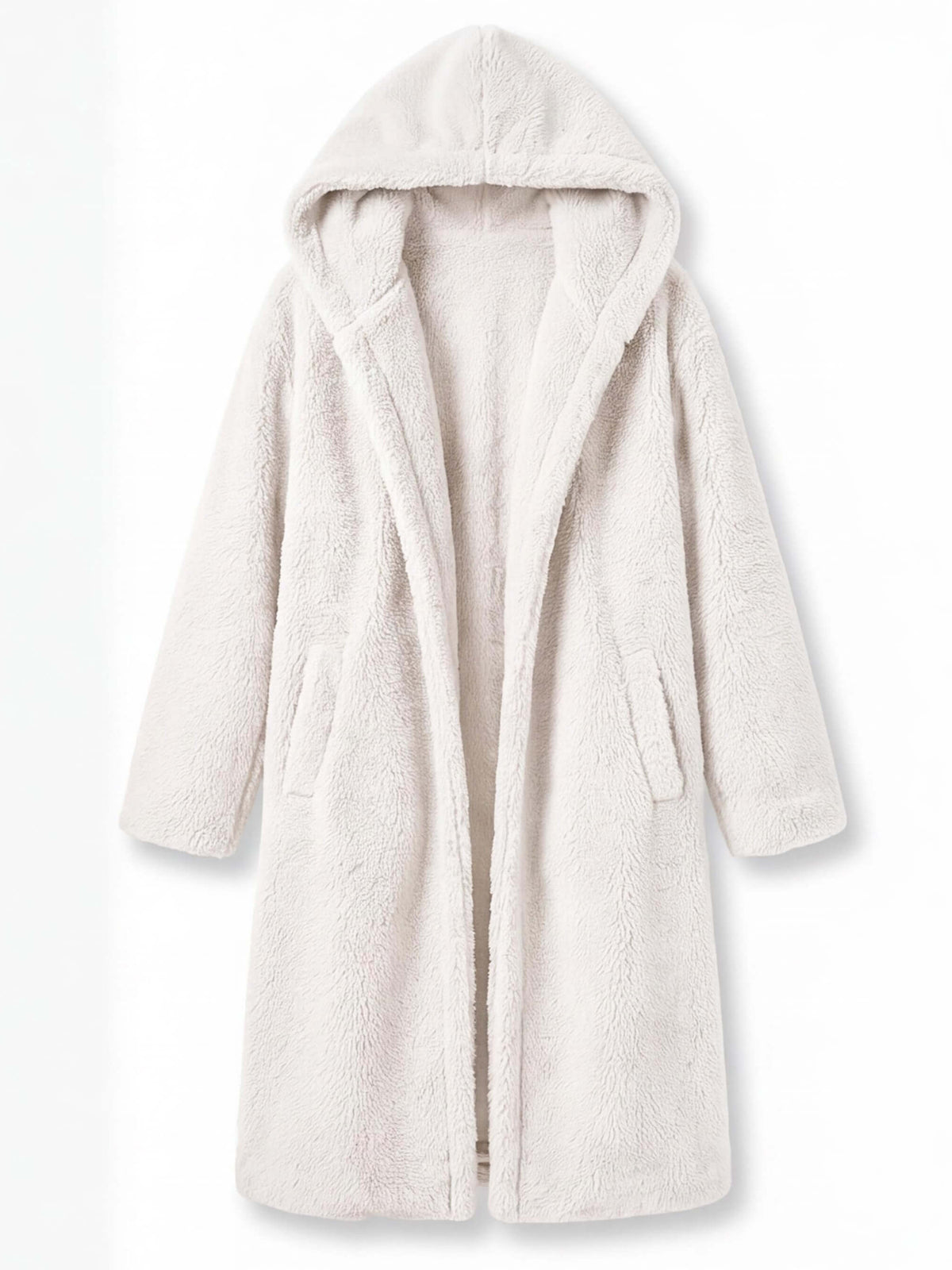 Women’s Hooded Faux Fur Long Coat