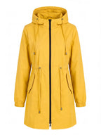 Women’s Hooded Drawstring Utility Jacket