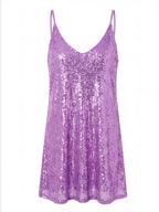 Women’s Sequin V-Neck Mini Party Dress