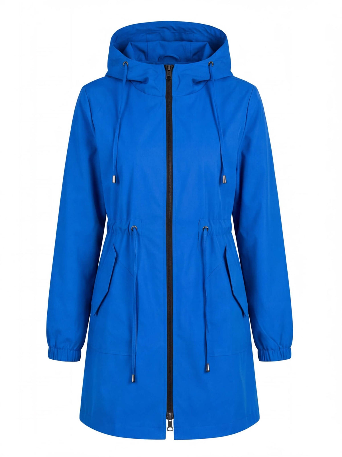 Women’s Hooded Drawstring Utility Jacket