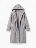 Women’s Hooded Faux Fur Long Coat