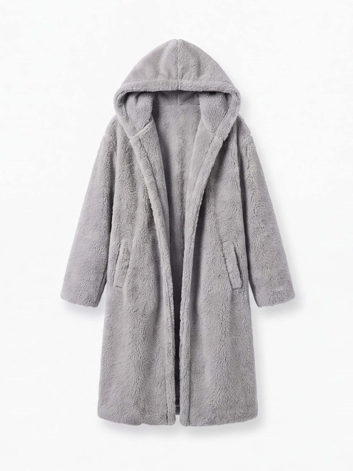 Women’s Hooded Faux Fur Long Coat