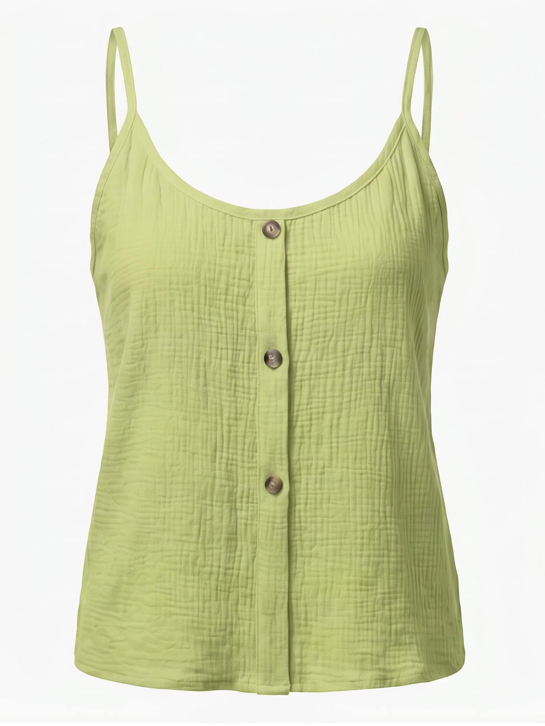 Women’s Button Front Textured Cami Top