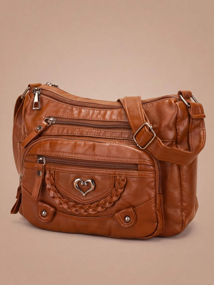 Women’s Multi-Pocket Crossbody Shoulder Bag