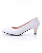 Women’s  Kitten Heel Pumps – Comfortable Fit