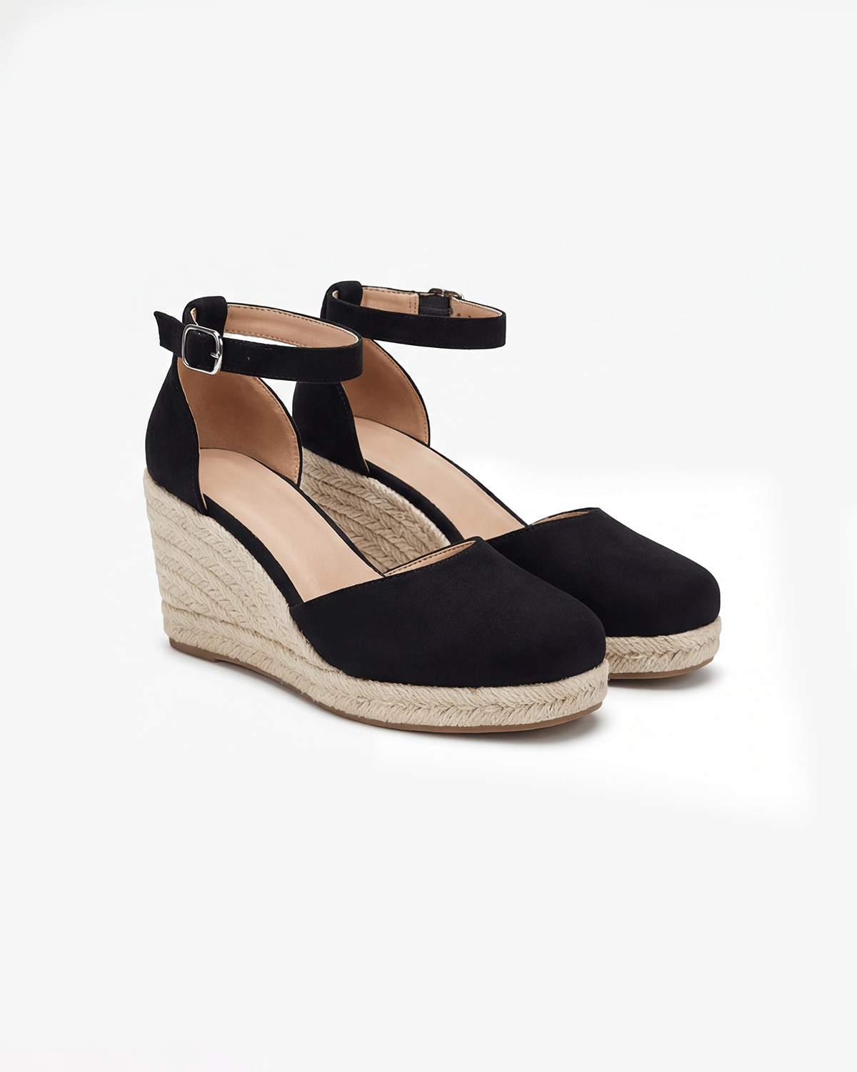 Women’s Wedge Pumps Espadrille- Ankle-Strap