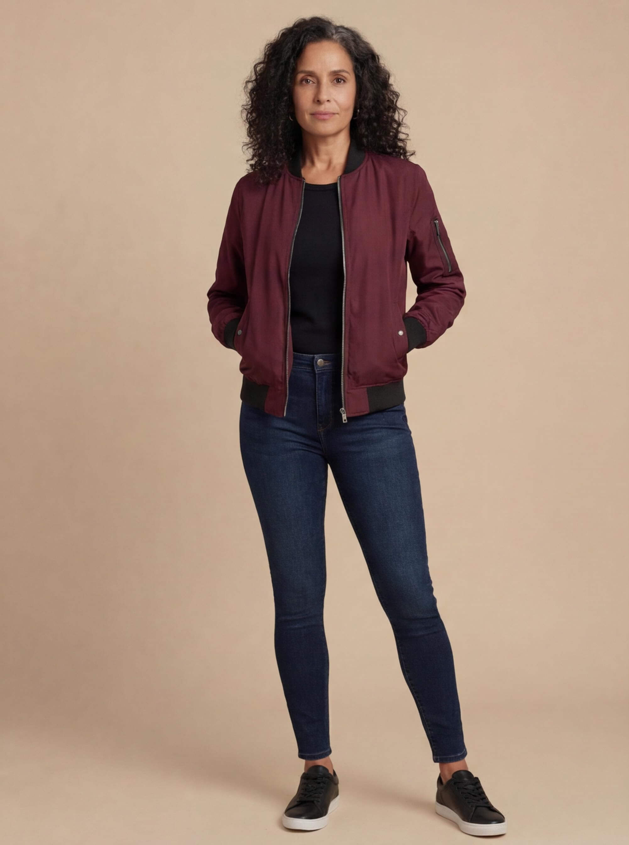 Women’s Bomber Jacket – Lightweight Comfort & Modern Everyday Style
