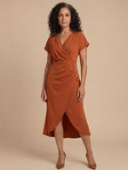 Elegant Summer Midi Dress – Sleek, Feminine & Versatile