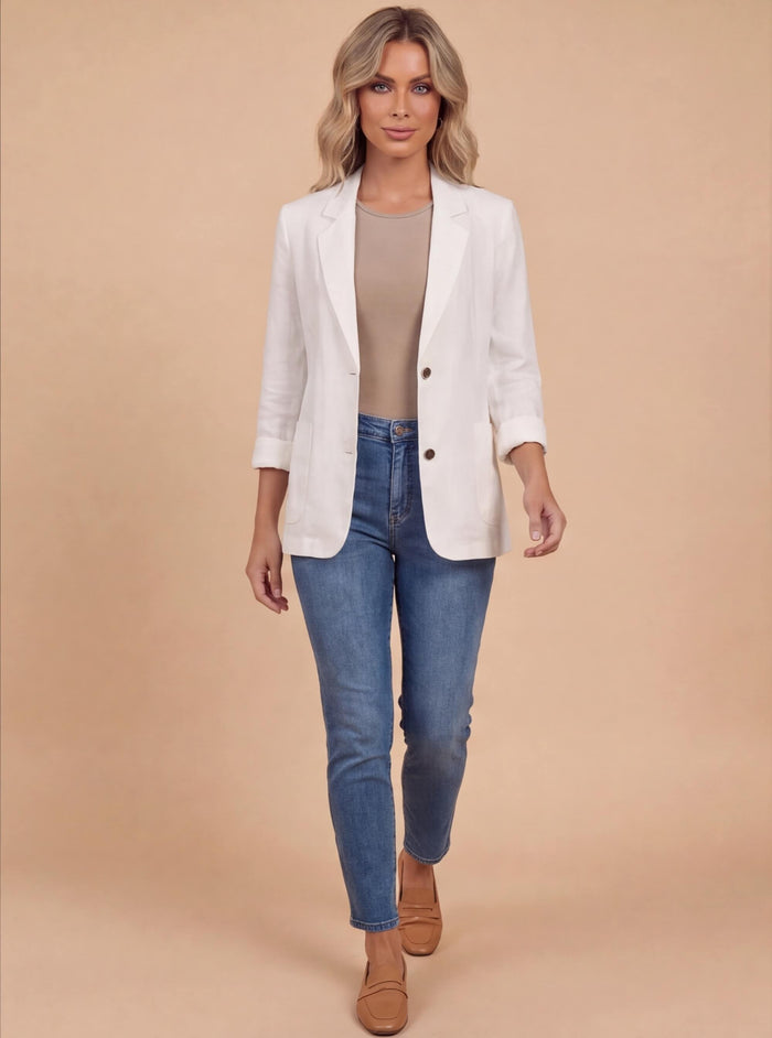 Women's blazer – Lightweight blazer with a loose fit