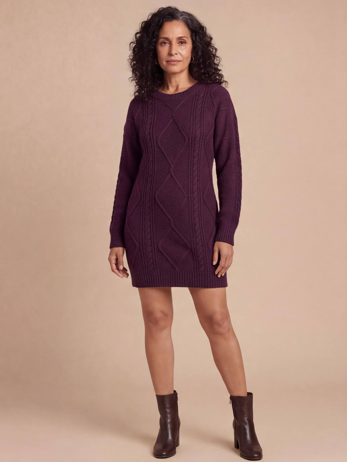 Women’s Cable Knit Oversized Sweater