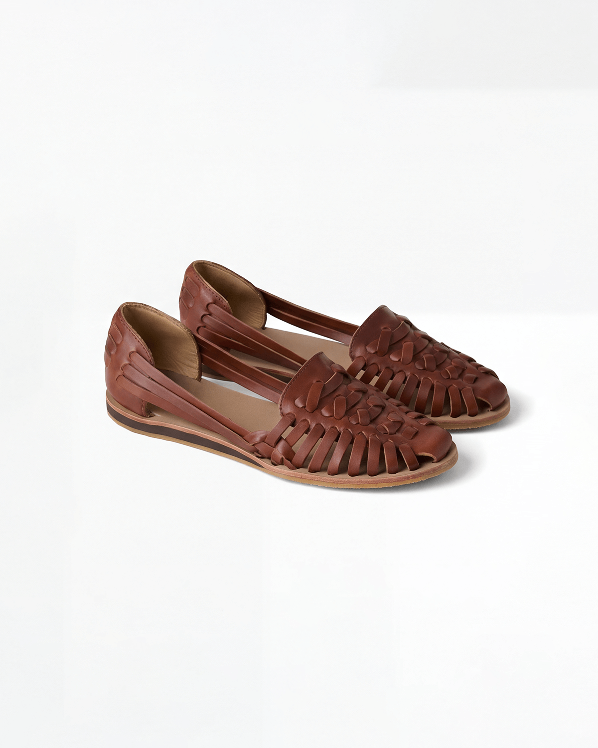 Women’s Slingback Flats- Woven Fisherman