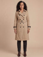 Women’s Elegant Long Trench Coat – Timeless Silhouette & Everyday Sophistication