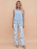 Women’s Two-Piece Summer Set – Effortless Elegance & Breezy Comfort