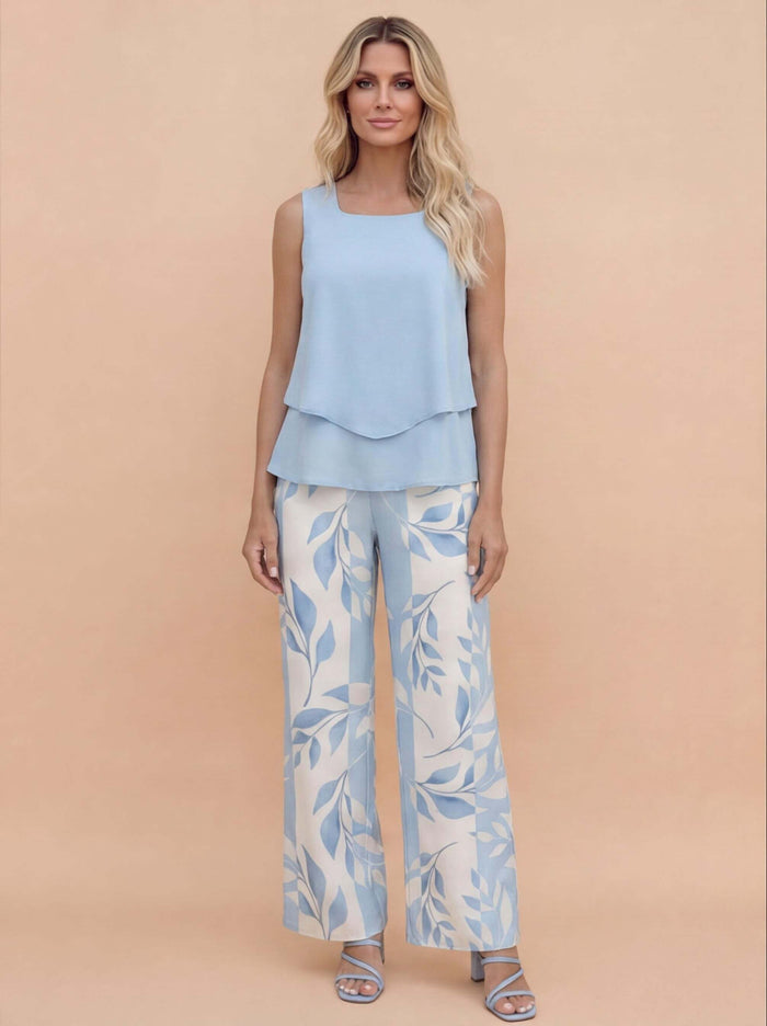 Women’s Two-Piece Summer Set – Effortless Elegance & Breezy Comfort