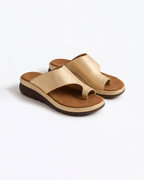 Women’s Platform Slide Sandals- Toe-Loop