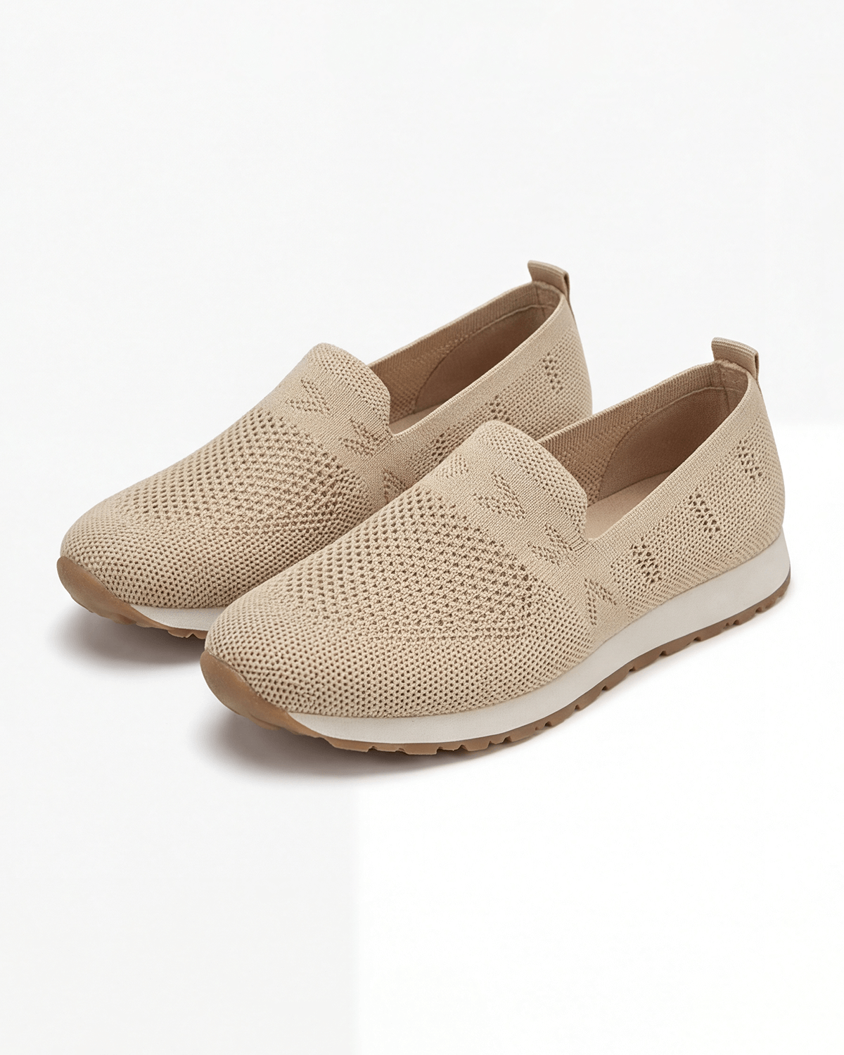 Women’s Gum Sole Knit Slip-On Casual Sneakers