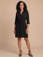 Women’s Dress – Casual Day-to-Evening Shirt Dress
