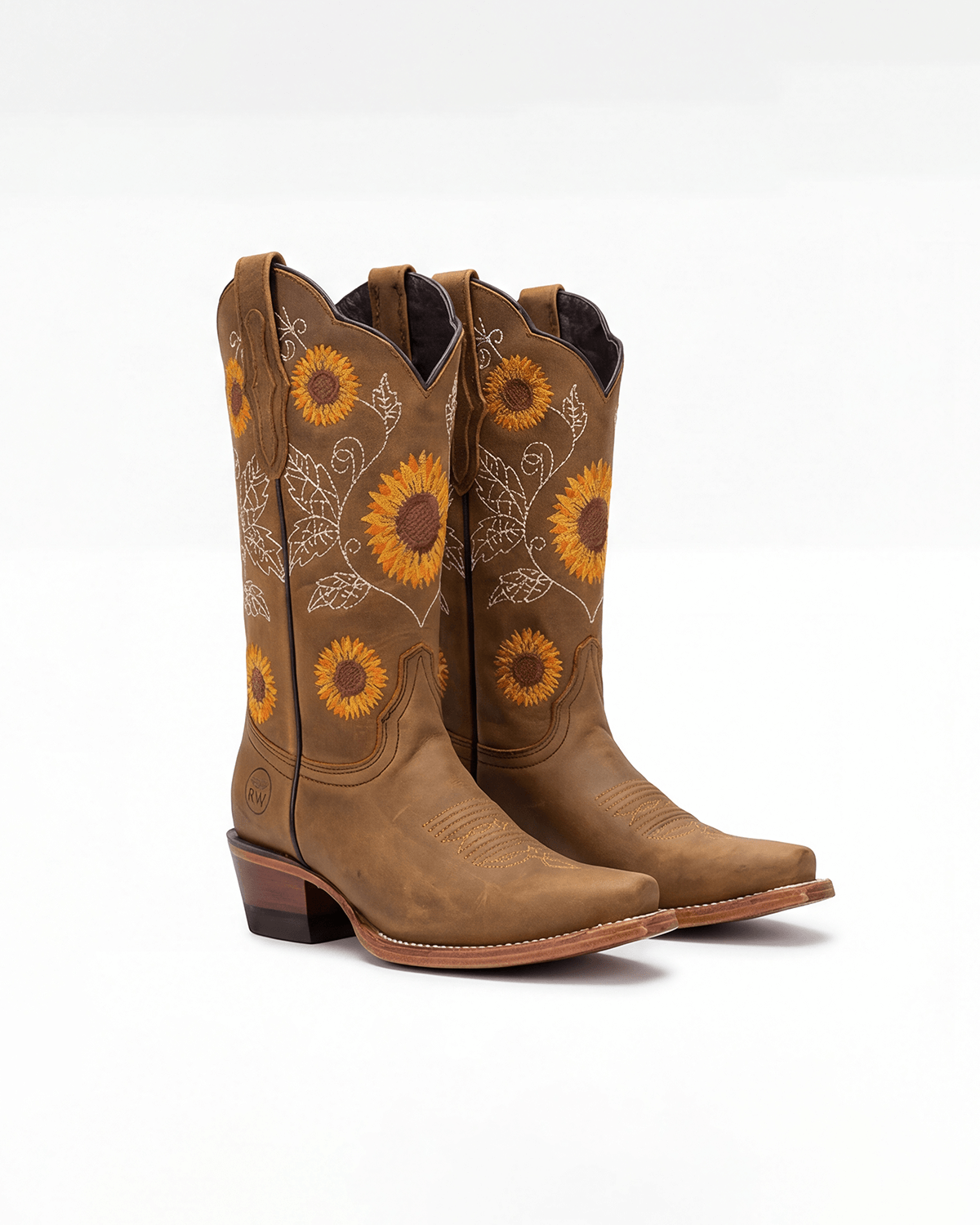 Women’s Western Embroidered Sunflower Boots
