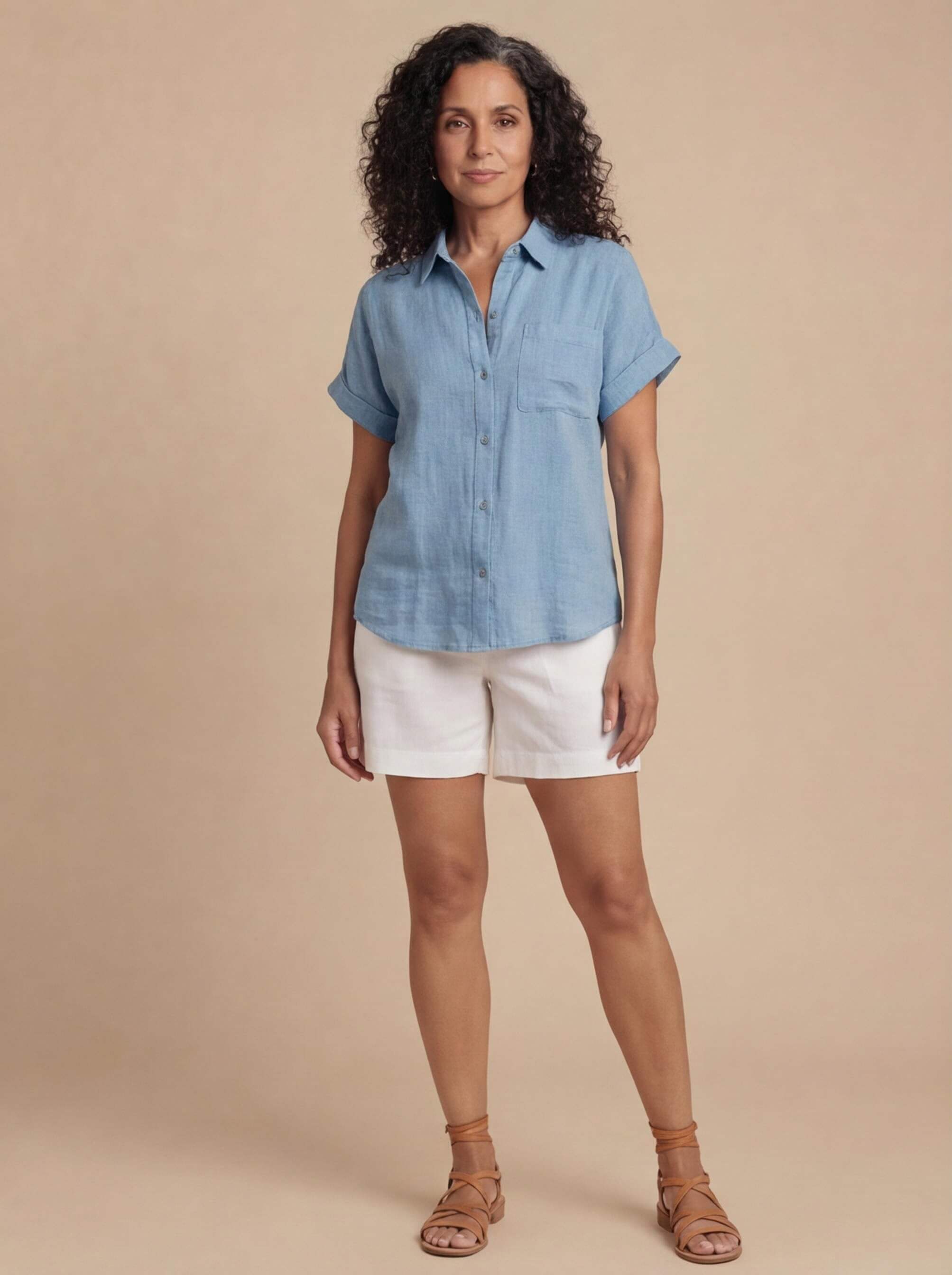 Women’s Summer Blouse – Lightweight Fit & Casual Style