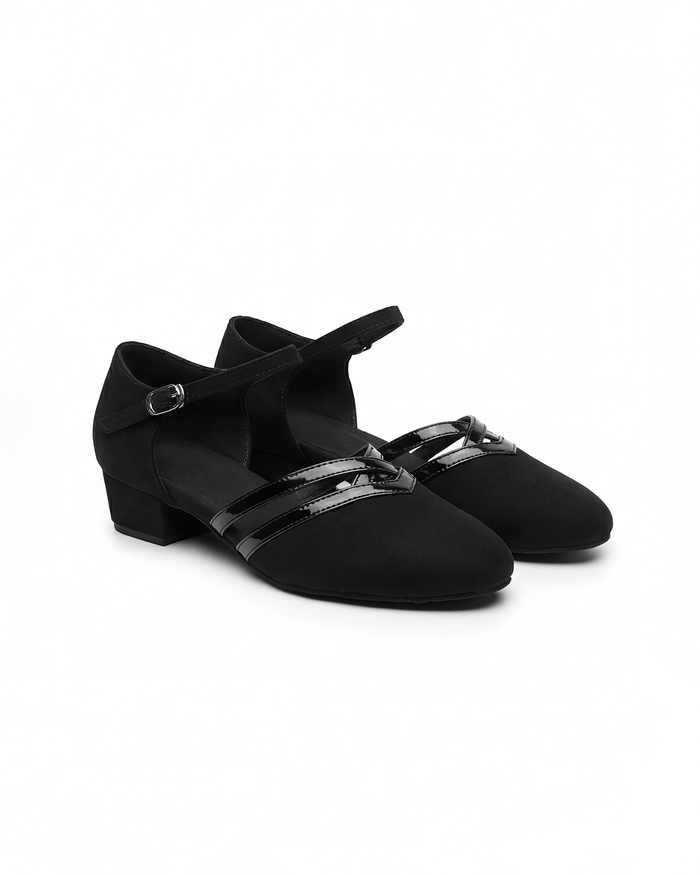Women’s Low Block Heel- Mary Jane Pumps