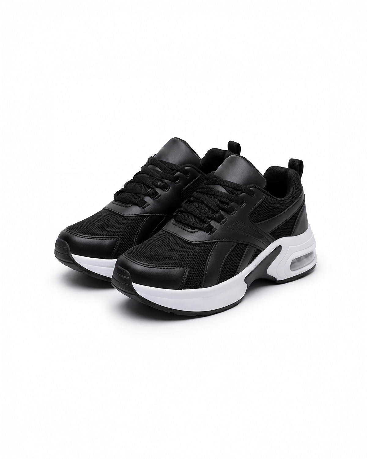 Women’s Fashion Sneakers- Chunky Lace-Up