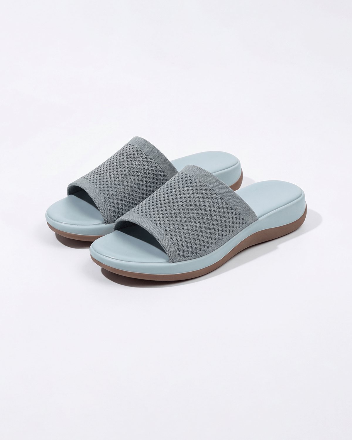 Women’s Knit Cushion Sole Slide Sandals