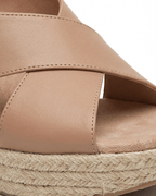 Women’s Platform Wedge Espadrille Crisscross Sandals