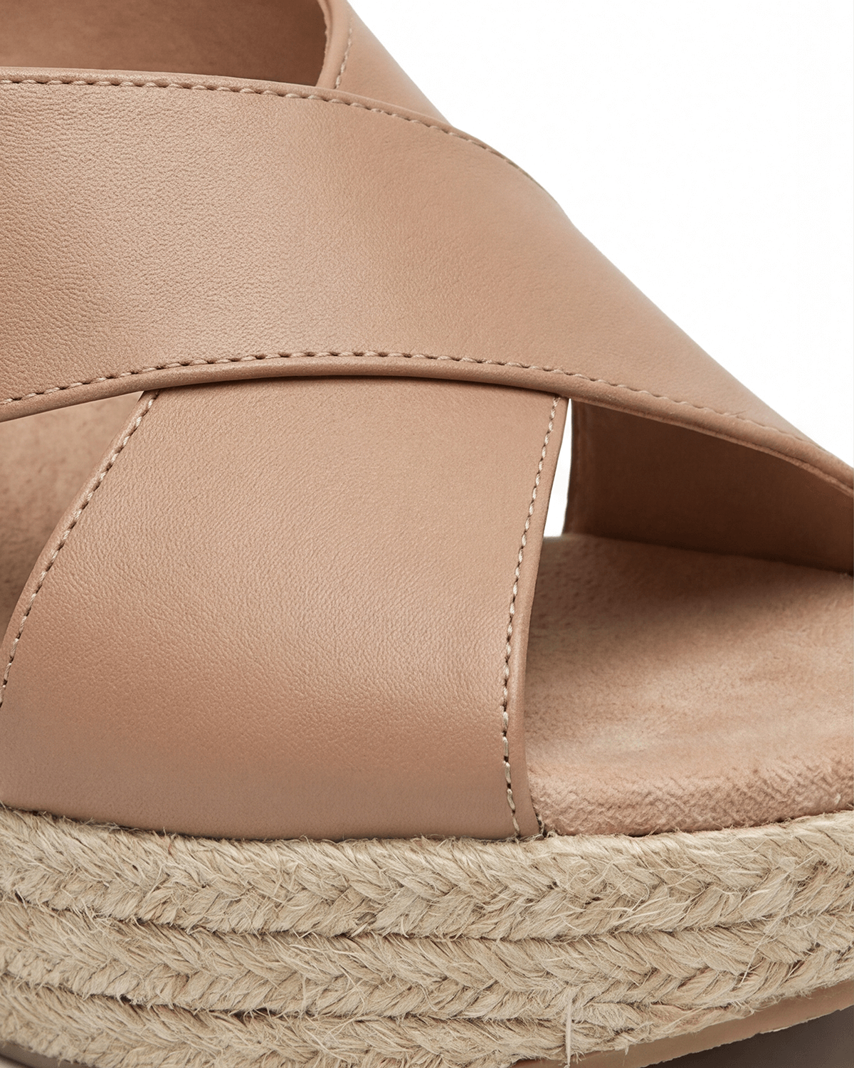 Women’s Platform Wedge Espadrille Crisscross Sandals