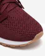 Women’s Casual Sneakers- Knit Lace-Up