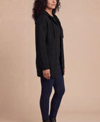 Women’s Chunky Knit Hooded Button-Up Cardigan