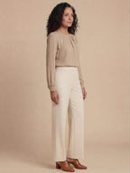 Women’s Pleated Blouse – Soft Draping & Elegant Everyday Style