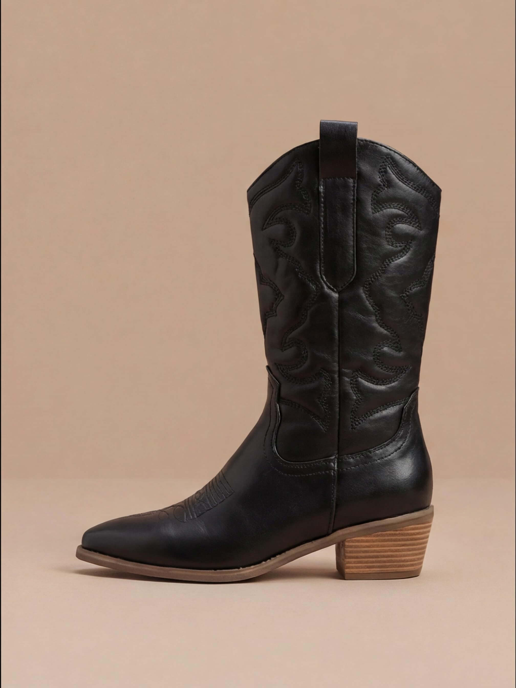 Nova Metallic Western Boots