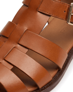 Women’s Flat Sandals- Buckle Fisherman