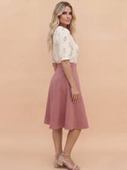 Women’s Floral Peter Pan Collar Blouse